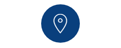 A location icon for Multi-Store self storage depots in Guildford and Aldershot